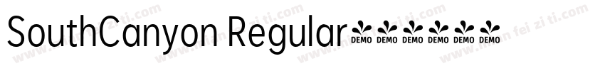 SouthCanyon Regular字体转换